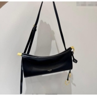 Unique Grade Alaia Le Click Small Shoulder Bag in Calf Leather 20258822 Black 2025