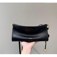 Unique Grade Alaia Le Click Small Shoulder Bag in Calf Leather 20258822 Black 2025