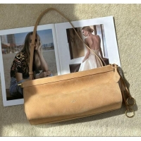 Affordable Price Alaia Le Click Medium Shoulder Bag in Grained Nubuck Leather 998054M Beige 2025