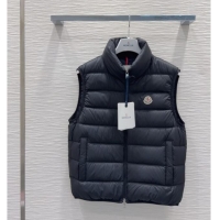 Best Price Moncler Down Vest M120304 Black 2025 (For Women and Men)