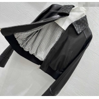 Popular Style Bottega Veneta Lambskin Leather Jacket BV120263 Black 2025
