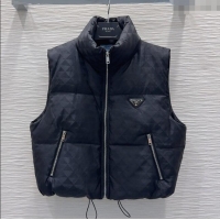 Super Quality Prada Down Vest P112826 Black 2025