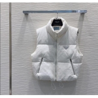 Good Looking Prada Down Vest P112827 White 2025
