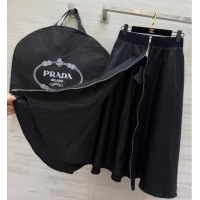 Buy Inexpensive Prada Nylon Skirt PR120101 Black 2025