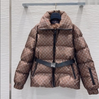 Grade Promotional Louis Vuitton Down Jacket 1201 Brown 2025