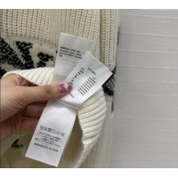 Top Quality Louis Vuitton Wool Cashmere Cardigan LV120245 White 2025