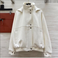 Luxury Cheap Loro Piana Wool Jacket LP120201 White 2025