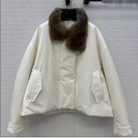 Top Design The Row Down Jacket TR120201 White 2025