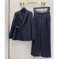 Grade Design Loewe Jacket and Pants Set LW120201 Black 2025