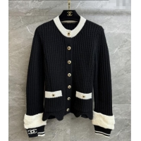 Promotional Chanel Sweater with Bow CH112712 Deep Blue 2025