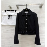 Good Product Chanel Tweed Jacket CH112724 Black 2025