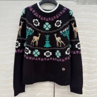 Grade Design Chanel Wool Cashmere Sweater CH120125 Brown 2025