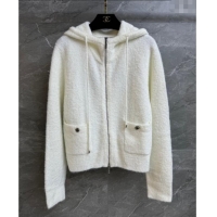 Best Price Chanel Cashmere Cardigan CH120206 White 2025
