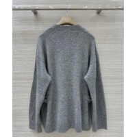 Reasonable Price Chanel Cashmere Blend Cardigan CH120215 Grey 2025