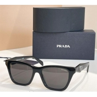 Luxury Cheapest Prada Sunglasses SRCC07 Black 2025