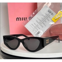 Inexpensive Miu Miu Sunglasses SMU06Y Black 2025
