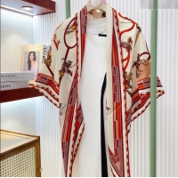 Spot Bulk Hermes Cashmere & Silk Triangle Scarf H110707 Red 2025