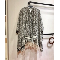 Grade Quality Dior Oblique Cashmere Reversible Cape D110718 2025