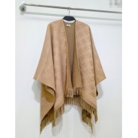 Fashion Discount Fendi Wool & Cashmere Cape F110719 Brown 2025