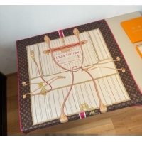 Best Price Louis Vuitton My Neverfull Silk Square Scarf 90x90cm LV111104 White 2025