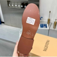 Hot Style Valentino VLogo Signature Strap Flat Ankle Boots in Calfskin Leather White 1104088