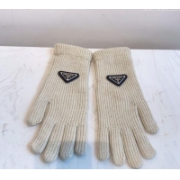 Grade Design Prada Knit Gloves 0111 White 2024