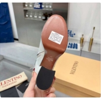 Durable Valentino FAWCETTE Platform High Boots 10cm in Calfskin Leather White 51215061