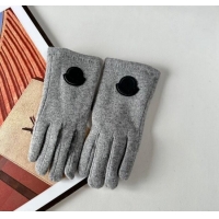Good Product Moncler Fabric Gloves 1129 Grey 2024