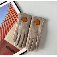Buy Discount Moncler Fabric Gloves 1129 Beige 2024