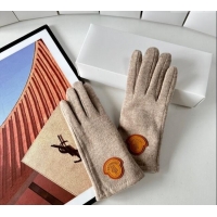 Buy Discount Moncler Fabric Gloves 1129 Beige 2024