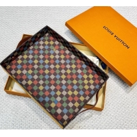 Luxury Discount Louis Vuitton LV Vers Damier Tray GI1280 Yellow 2025