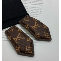 Trendy Design Louis Vuitton LV Backstage Monogram Hair Clip LV070340 Brown 2025