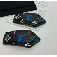 Buy Fashionable Louis Vuitton LV Backstage Monogram Hair Clip LV070343 Black 2025