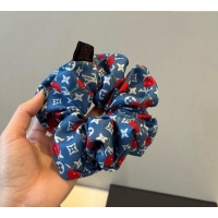 Cheap Price Louis Vuitton LV x TM Cerise Cherry Hairring 0723 Navy Blue 2025