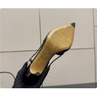 Low Price Valentino VLogo Signature Slingbacks Pump 8.5cm in Patent Leather Black 1215086