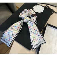 Good Taste Louis Vuitton LV x TM Multicolor Bow Hairring L3092 White 2025