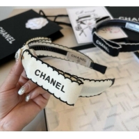 Grade Design Chanel Bow Headband 0723 White 2025