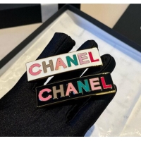 Promotional Chanel Hair Clip 0723 White/Black 2025