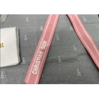 Luxury Discount Dior Twist Bow Hair Clip 0723 Pink 2025