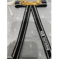 Best Product Dior Twist Bow Hair Clip 0723 Black 2025