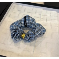 Luxury Cheap Miu Miu Plaid Hairring 0723 Blue 2025