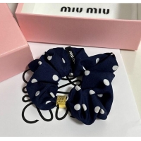 Reasonable Price Miu Miu Dotted Hairring 0723 Black 2025