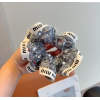 Luxury Discount Miu Miu Sequins Hairring 0723 Silver 2025