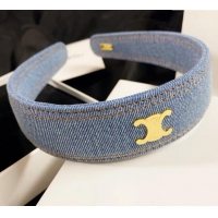Buy Fashionable Celine Headband Denim 0724 Blue 2025