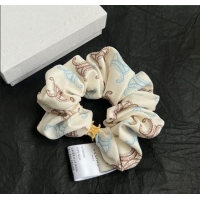 Well Crafted Celine Printed Hairring 0724 White 2025