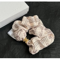 Top Grade Celine Printed Hairring 0724 Beige 2025