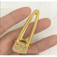 Grade Design Valentino VLogo Signature Hair Clip with Strass V0911 2025