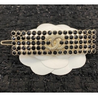 Famous Brand Chanel Hair Clip CH0911018 Black/Gold 2025