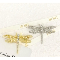 Most Popular Dior Dragonfly Hair Clip with Strass DR0911022 2025
