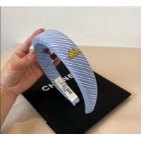 Shop Cheap Celine Striped Headband CE0911012 Blue 2025